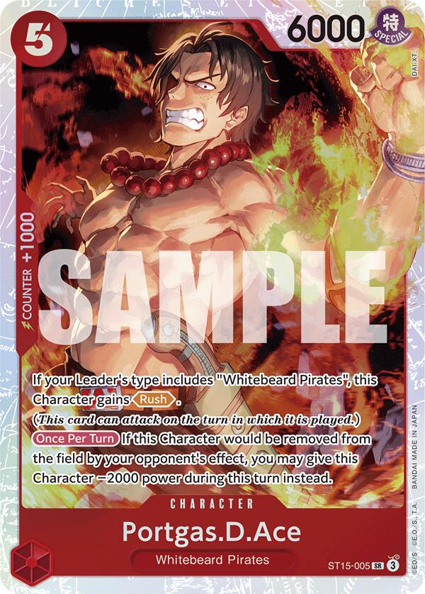 Portgas.D.Ace [Starter Deck: Red Edward.Newgate] | Good Games North