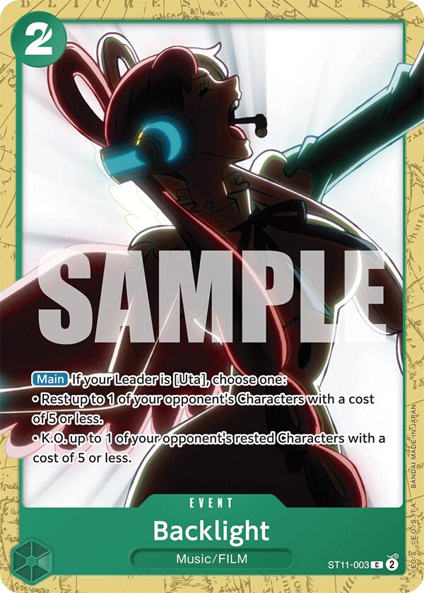 Backlight [Starter Deck: GREEN Uta] | Good Games North