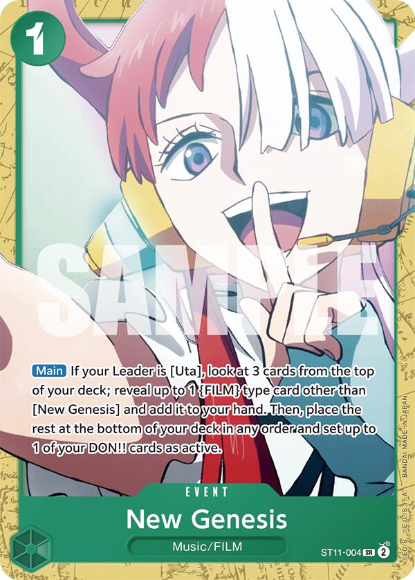 New Genesis [Starter Deck: GREEN Uta] | Good Games North