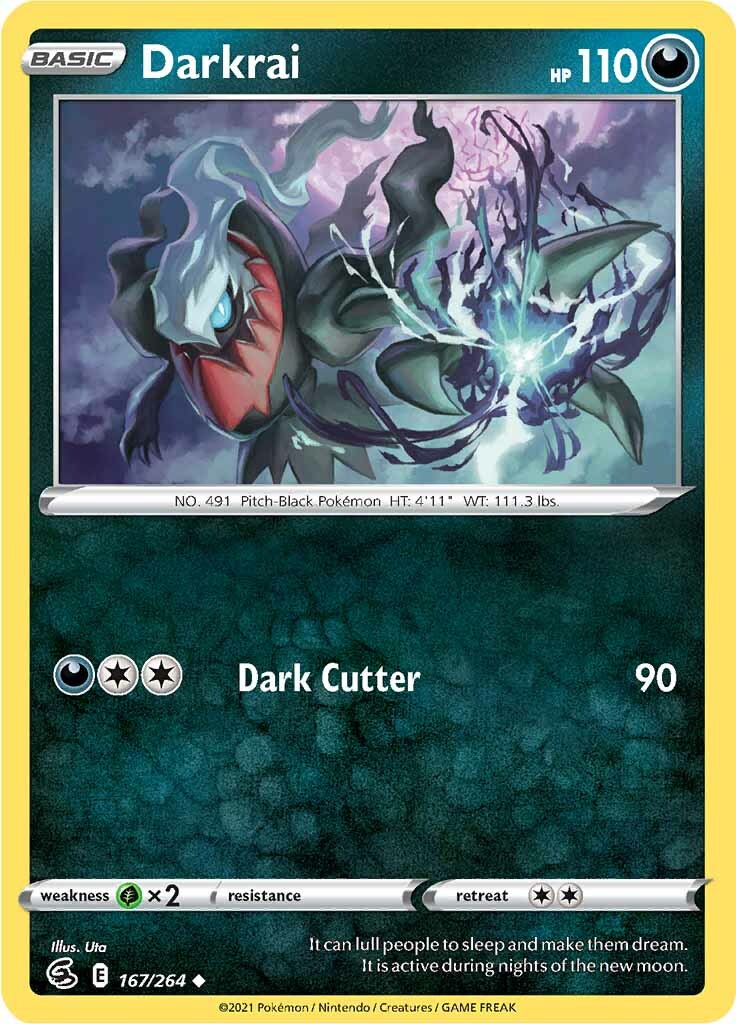 Darkrai (167/264) [Sword & Shield: Fusion Strike] | Good Games North