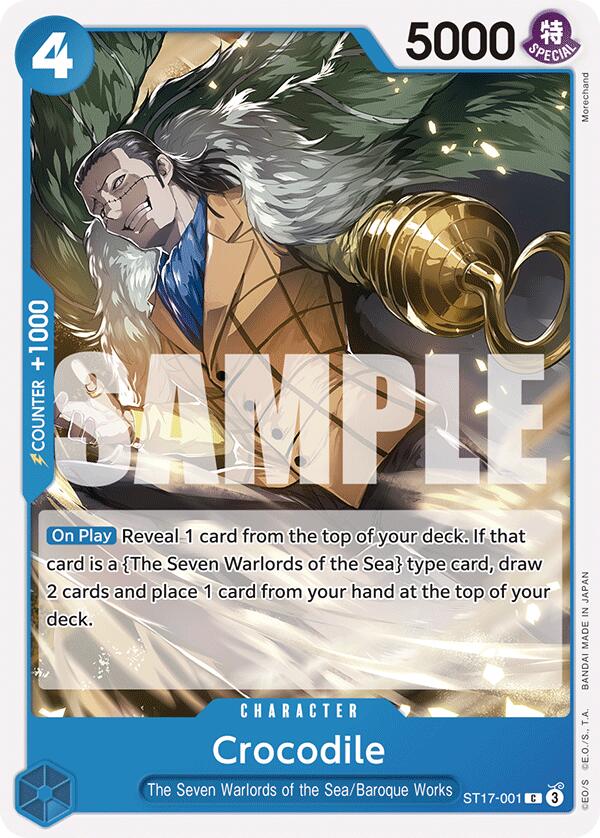 Crocodile [Starter Deck: Blue Donquixote Doflamingo] | Good Games North