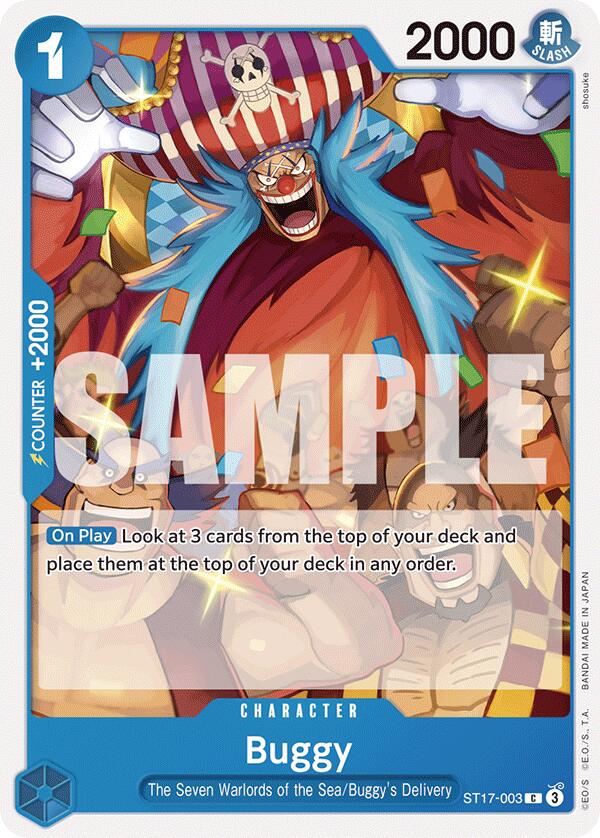Buggy [Starter Deck: Blue Donquixote Doflamingo] | Good Games North