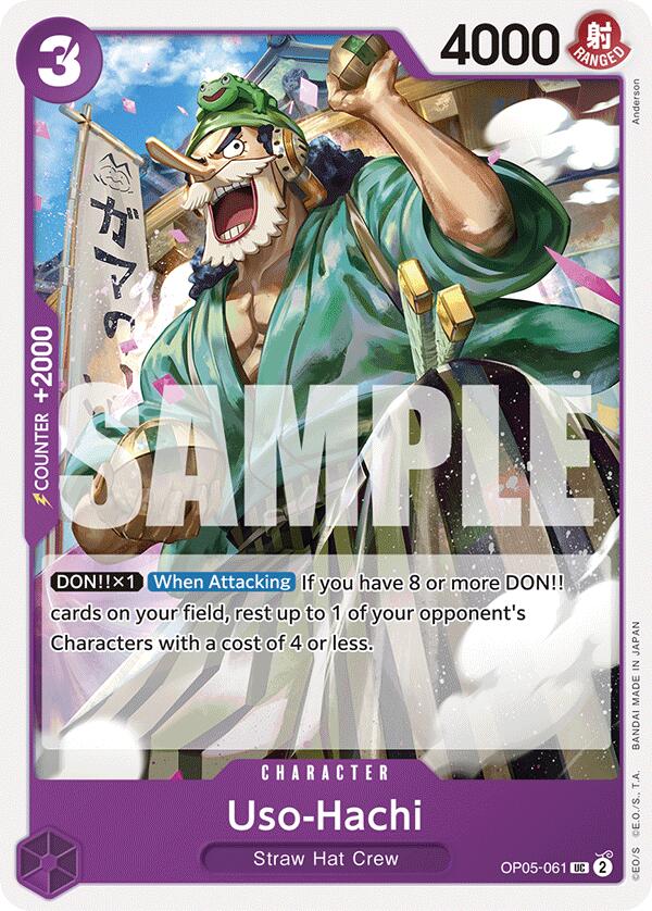 Uso-Hachi [Starter Deck: PURPLE Monkey.D.Luffy] | Good Games North