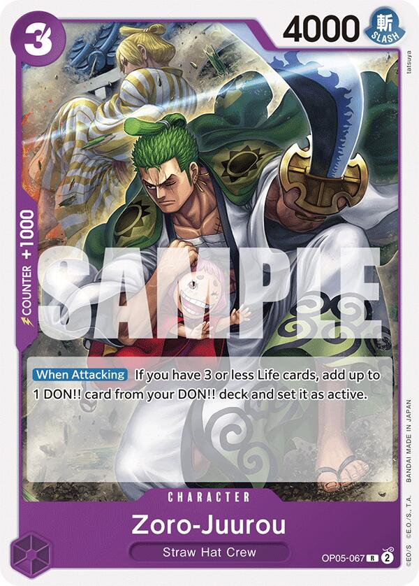 Zoro-Juurou [Starter Deck: PURPLE Monkey.D.Luffy] | Good Games North
