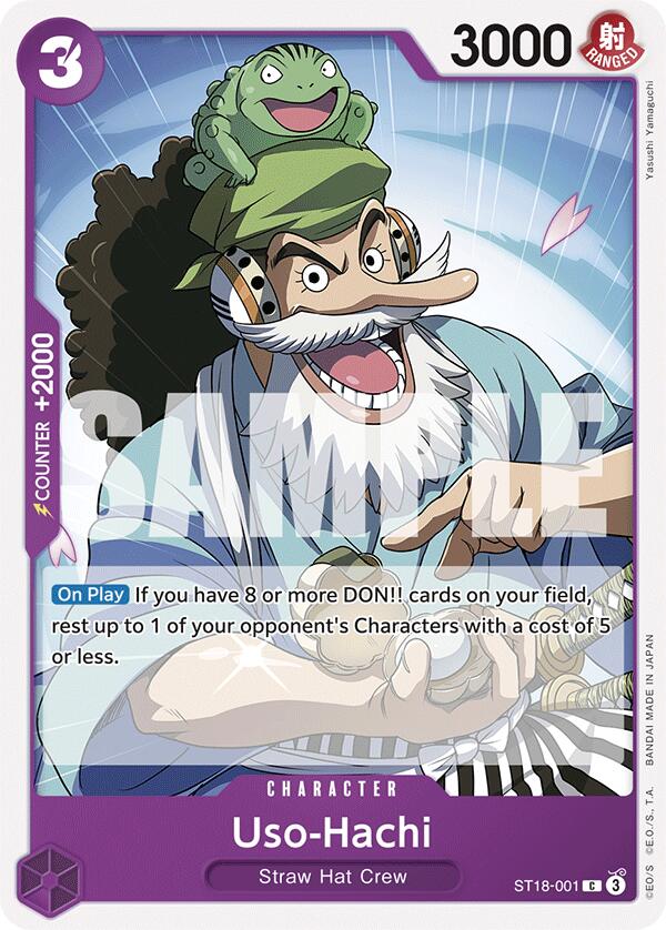 Uso-Hachi [Starter Deck: PURPLE Monkey.D.Luffy] | Good Games North