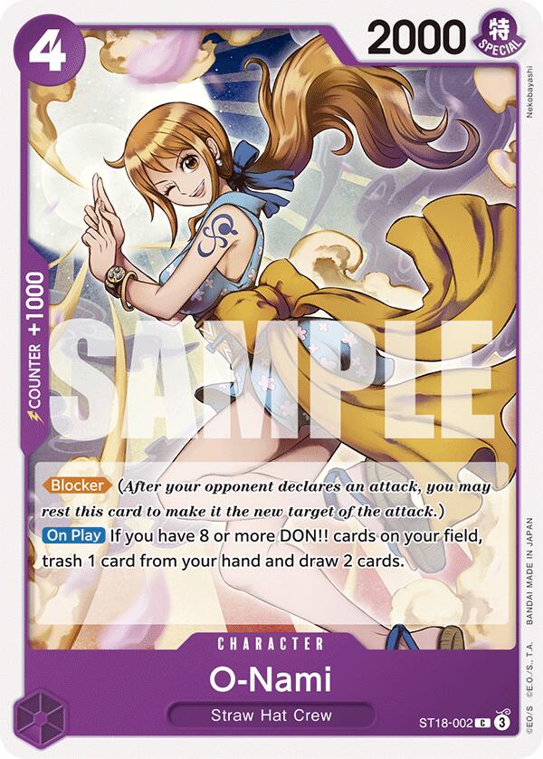 O-Nami [Starter Deck: PURPLE Monkey.D.Luffy] | Good Games North