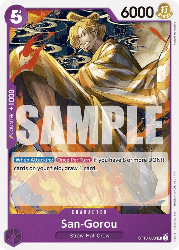 San-Gorou [Starter Deck: PURPLE Monkey.D.Luffy] | Good Games North
