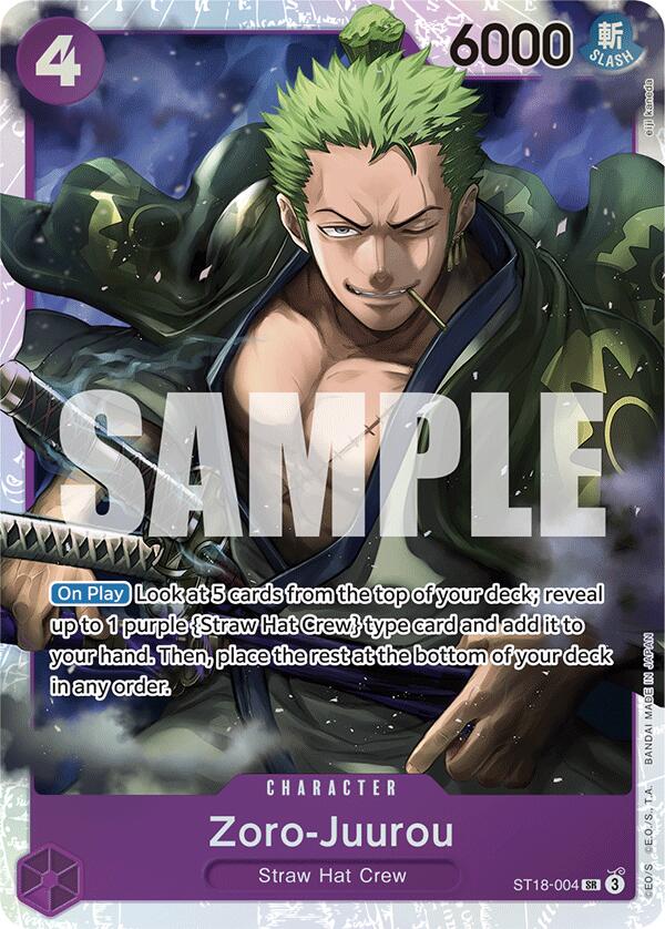 Zoro-Juurou [Starter Deck: PURPLE Monkey.D.Luffy] | Good Games North