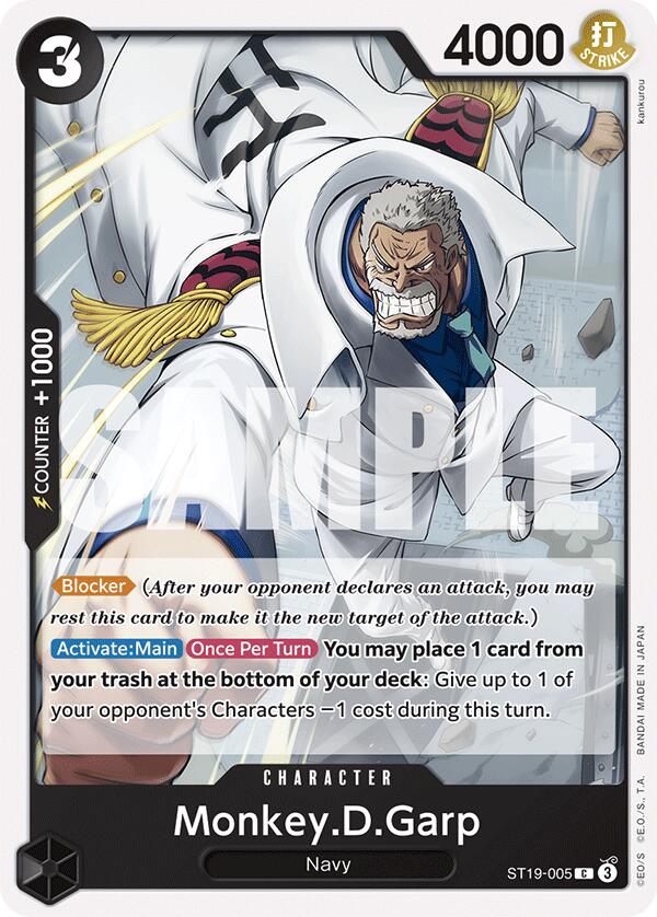Monkey.D.Garp [Starter Deck: Black Smoker] | Good Games North