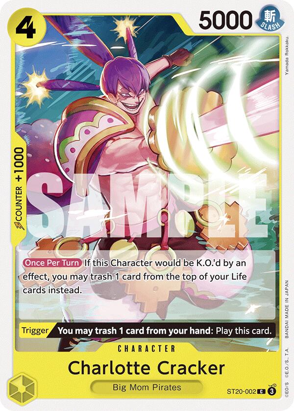 Charlotte Cracker [Starter Deck: YELLOW Charlotte Katakuri] | Good Games North