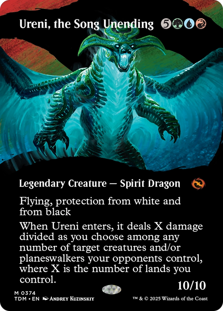 Ureni, the Song Unending (Borderless) [Tarkir: Dragonstorm] | Good Games North