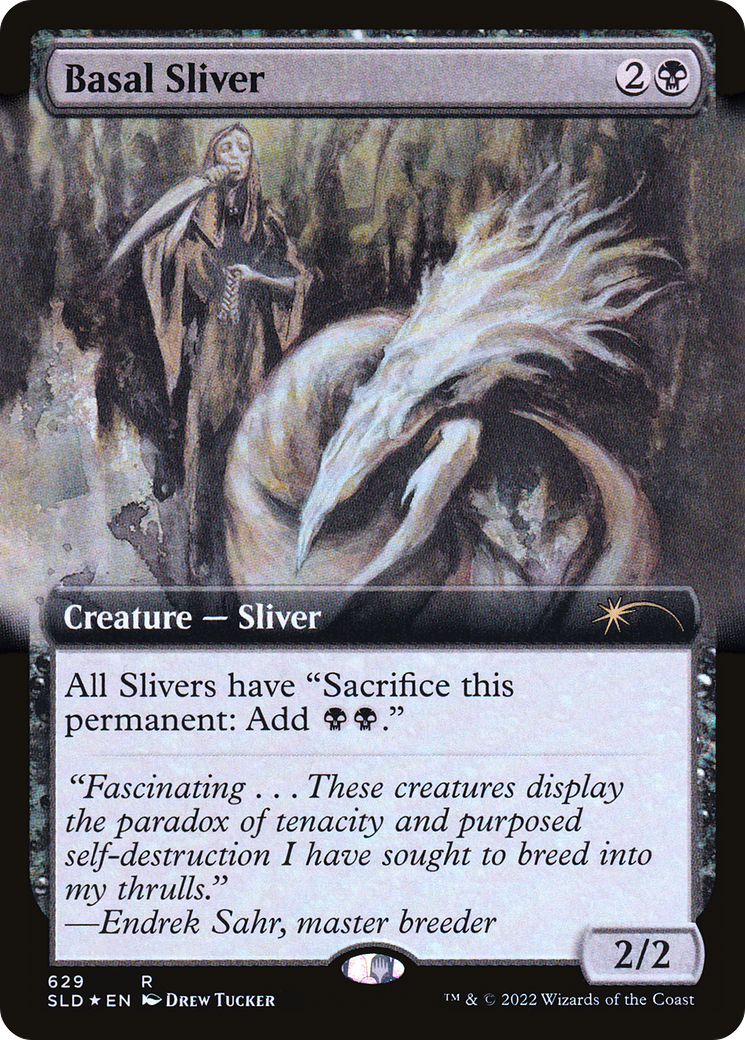 Basal Sliver (Extended Art) [Secret Lair Drop Promos] | Good Games North