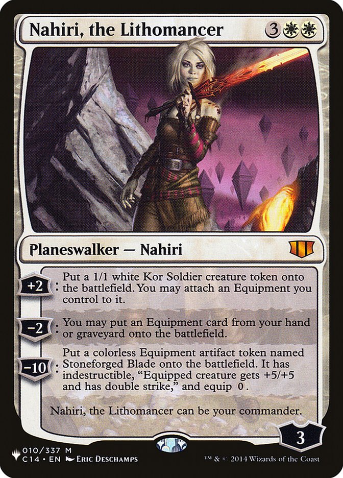 Nahiri, the Lithomancer [The List] | Good Games North