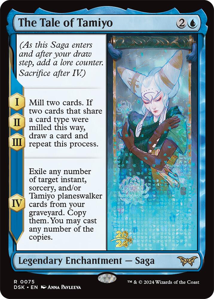 The Tale of Tamiyo [Duskmourn: House of Horror Prerelease Promos] | Good Games North