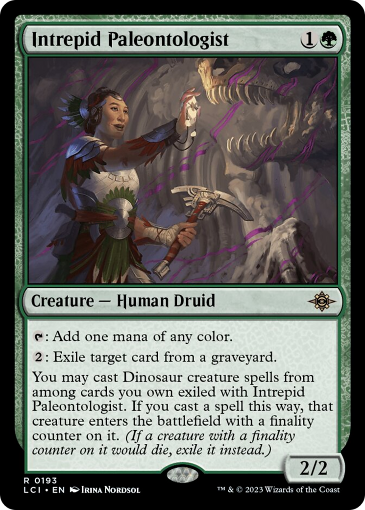 Intrepid Paleontologist [The Lost Caverns of Ixalan] | Good Games North