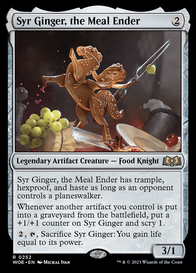Syr Ginger, the Meal Ender 252/276 (Wilds of Eldraine)  - Foil | Good Games North