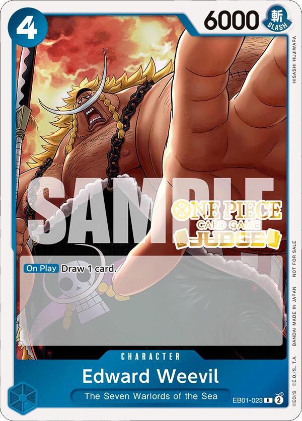 Edward Weevil (Judge Pack Vol. 4) [One Piece Promotion Cards] | Good Games North