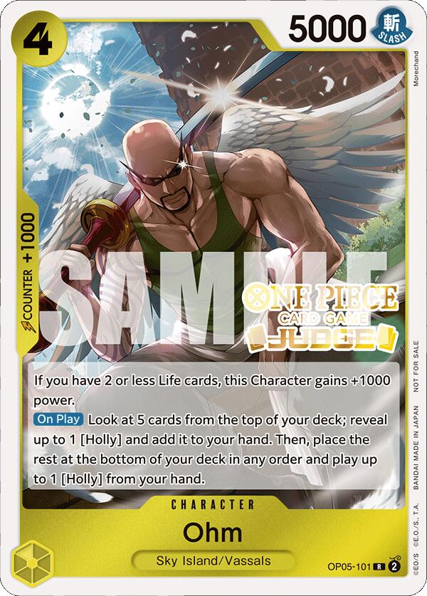 Ohm (Judge Pack Vol. 4) [One Piece Promotion Cards] | Good Games North