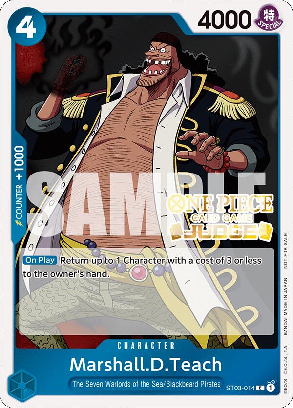 Marshall.D.Teach (Judge Pack Vol. 4) [One Piece Promotion Cards] | Good Games North