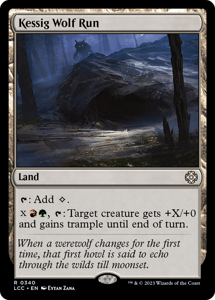 Kessig Wolf Run [The Lost Caverns of Ixalan Commander] | Good Games North