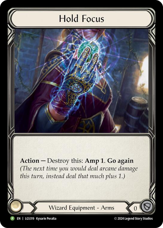 Hold Focus - LGS319 [LGS319] (Promo)  Rainbow Foil | Good Games North