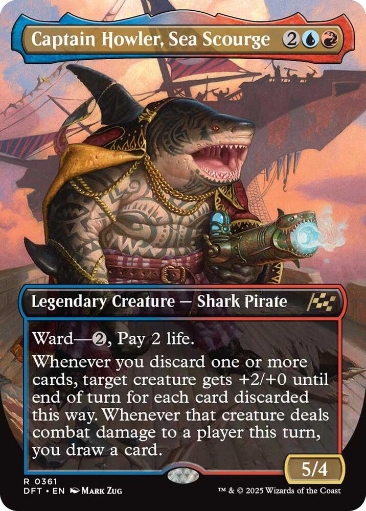 Captain Howler Sea Scourge Borderless (Aetherdrift)  | Good Games North