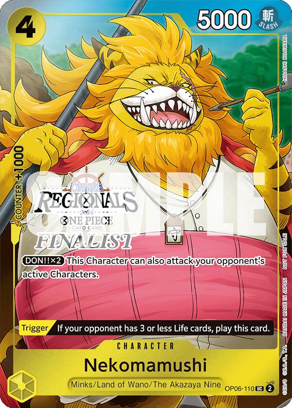 Nekomamushi (Online Regional 2024 Vol. 3) [Finalist] [One Piece Promotion Cards] | Good Games North