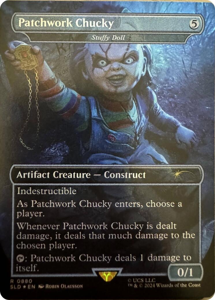 Patchwork Chucky - Stuffy Doll [Secret Lair Drop Series] | Good Games North