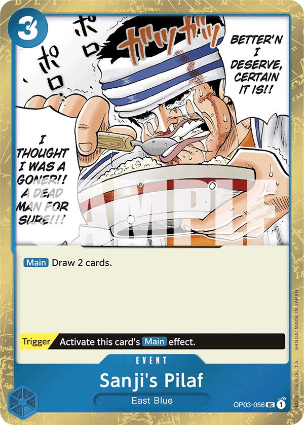 Sanji's Pilaf (Alternate Art)(Jolly Roger Foil) [Premium Booster -The Best-] | Good Games North