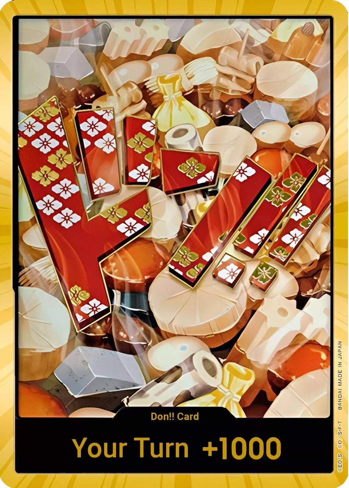 DON!! Card (Oden) (Gold) [Premium Booster -The Best-] | Good Games North