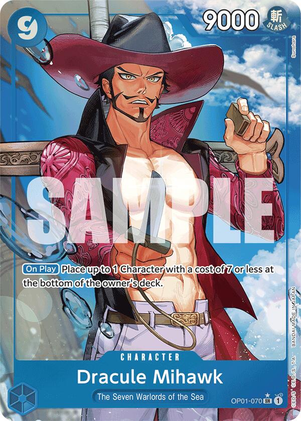Dracule Mihawk (OP01-070) (Alternate Art) [Premium Booster -The Best-] | Good Games North
