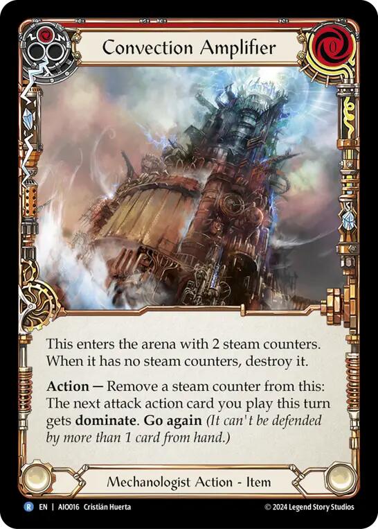 Convection Amplifier (Red) [AIO016] (Armory Deck: Dash) | Good Games North