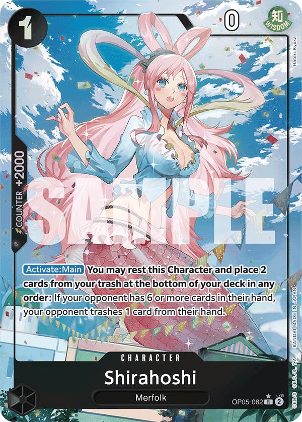 Shirahoshi (OP05-082) (Full Art) [Premium Booster -The Best-] | Good Games North