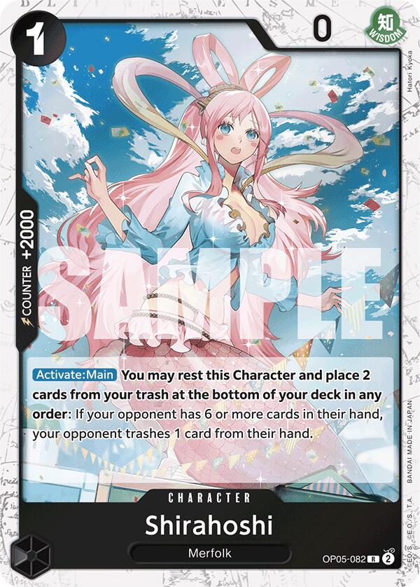 Shirahoshi (OP05-082) (Jolly Roger Foil) [Premium Booster -The Best-] | Good Games North
