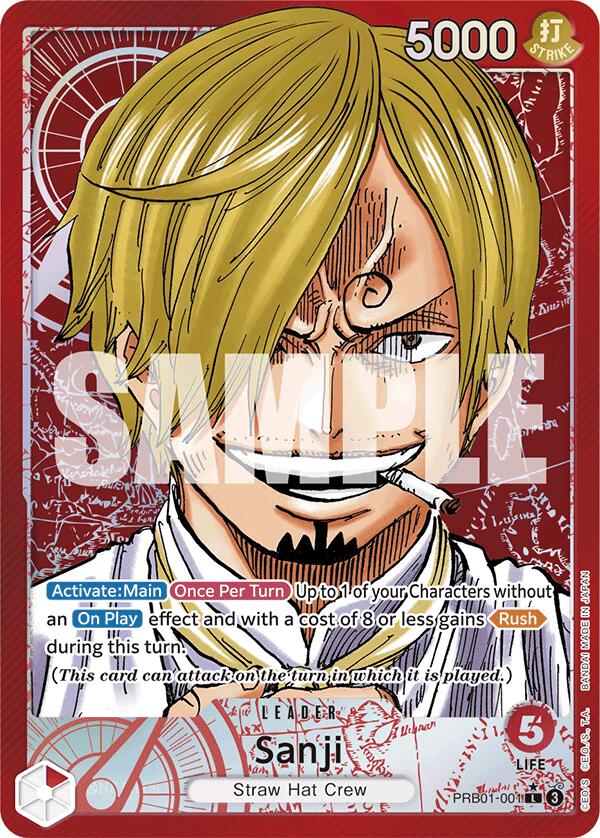 Sanji (PRB01-001) (Alternate Art) [Premium Booster -The Best-] | Good Games North