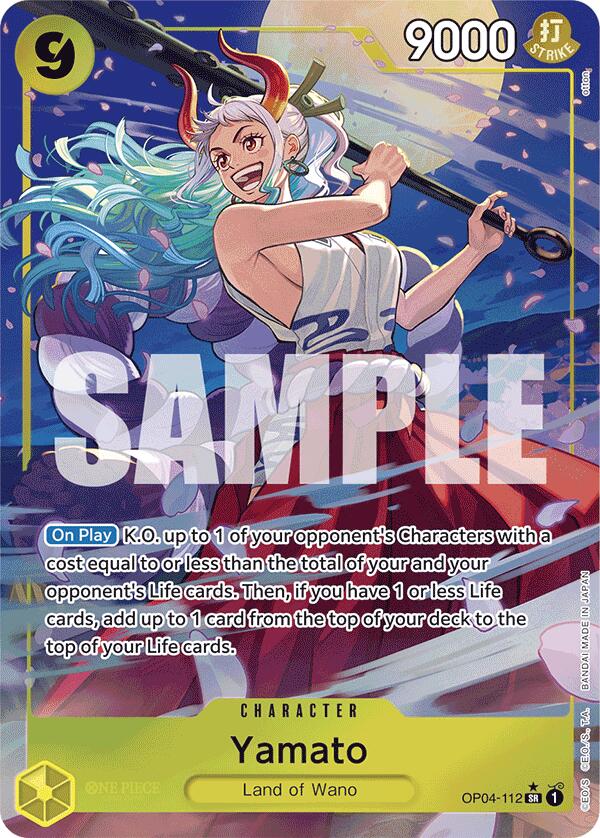 Yamato (OP04-112) (Alternate Art) [Premium Booster -The Best-] | Good Games North