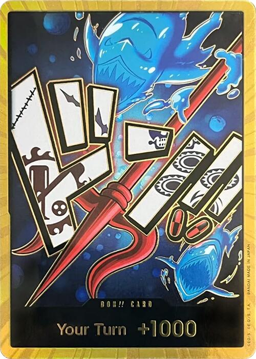 DON!! Card (Hody Jones) (Gold) [Premium Booster -The Best-] | Good Games North