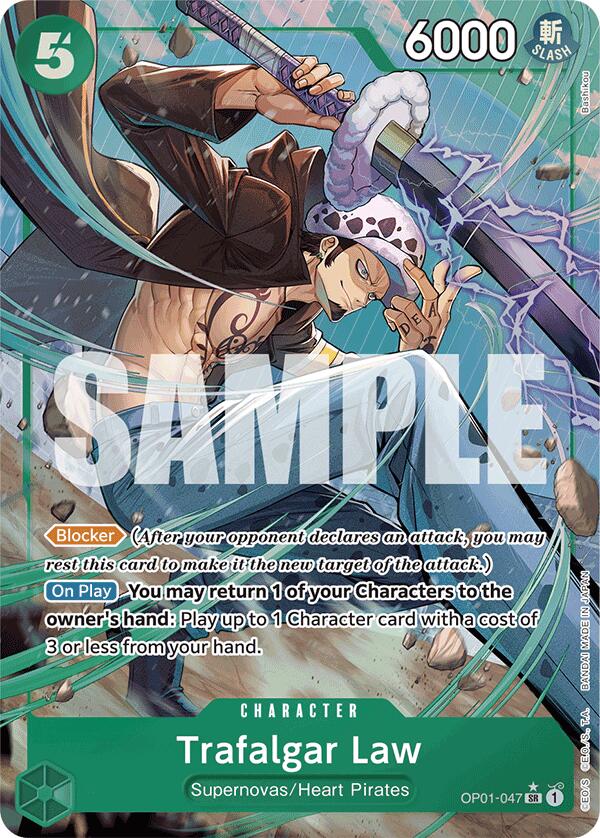 Trafalgar Law (OP01-047) (Full Art) [Premium Booster -The Best-] | Good Games North