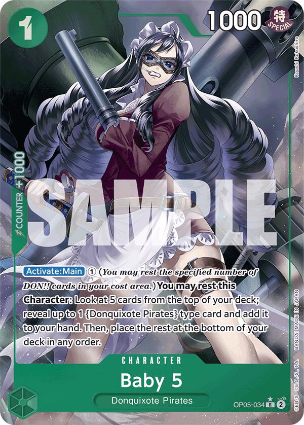 Baby 5 (OP05-034) (Full Art) [Premium Booster -The Best-] | Good Games North