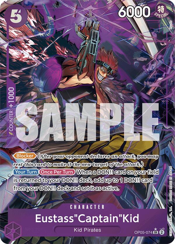 Eustass"Captain"Kid (OP05-074) (Alternate Art) [Premium Booster -The Best-] | Good Games North