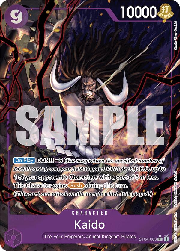 Kaido (ST04-003) (Alternate Art) [Premium Booster -The Best-] | Good Games North