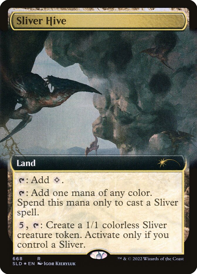 Sliver Hive (Extended Art) [Secret Lair Drop Promos] | Good Games North