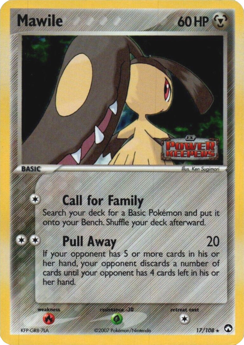 Mawile (17/108) (Stamped) [EX: Power Keepers] | Good Games North