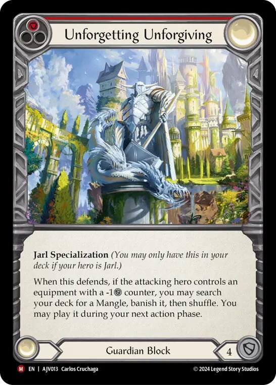 Unforgetting Unforgiving [AJV013] (Armory Deck: Jarl Vetreidi) | Good Games North