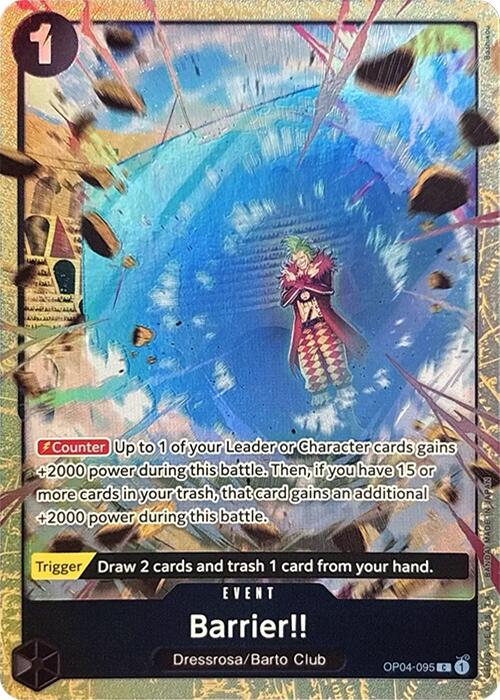 Barrier!! (Premium Card Collection -Best Selection Vol. 2-) [One Piece Promotion Cards] | Good Games North