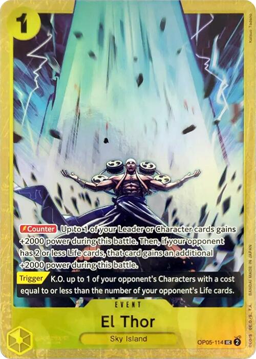 El Thor (Premium Card Collection -Best Selection Vol. 2-) [One Piece Promotion Cards] | Good Games North