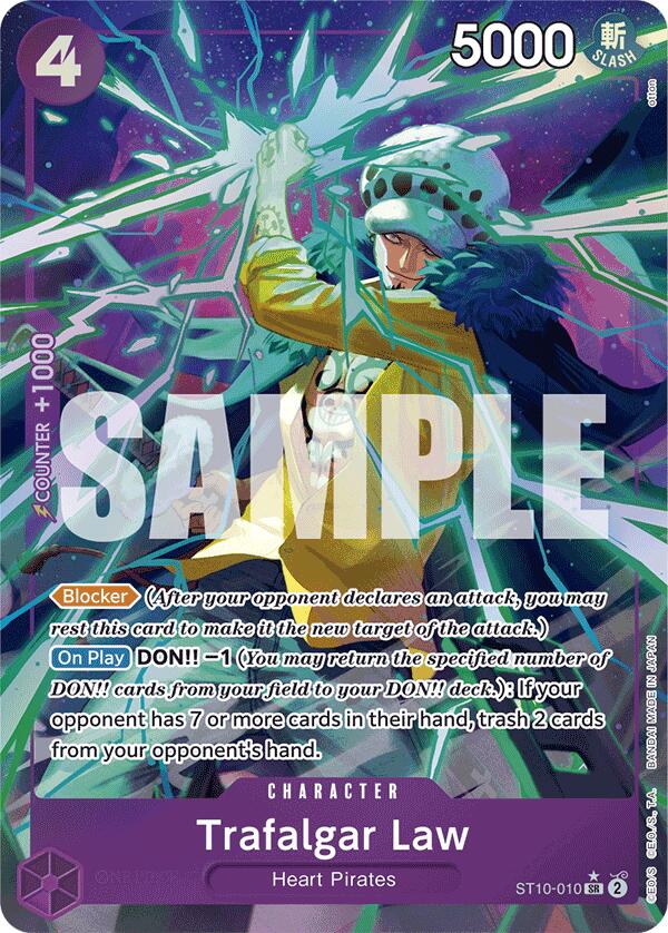 Trafalgar Law (ST10-010) (Alternate Art) [Premium Booster -The Best-] | Good Games North