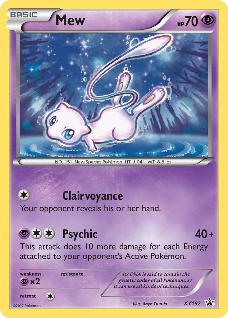 Mew (XY192) [XY: Black Star Promos] | Good Games North