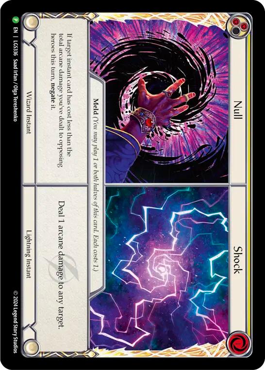 Null // Shock [LGS336] (Promo)  Cold Foil | Good Games North