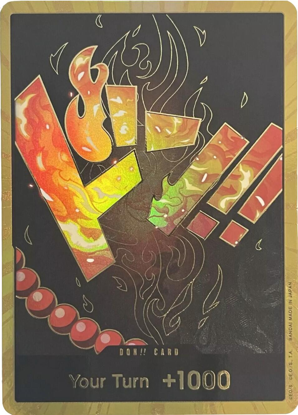 DON!! Card (Ace) (Gold) [Premium Booster -The Best-] | Good Games North